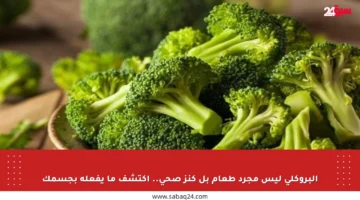 البروكلي ليس مجرد طعام بل كنز صحي.. اكتشف ما يفعله بجسمك